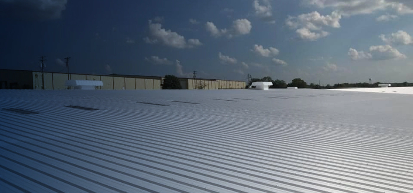 newly metal roof installed white settlement tx
